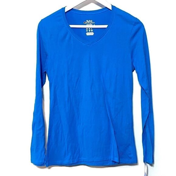 champion blue long sleeve small new without tags - Picture 1 of 5
